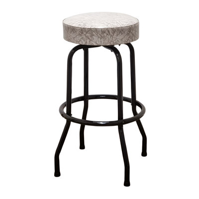 Retro Home Single Ring Swivel Bar Stool