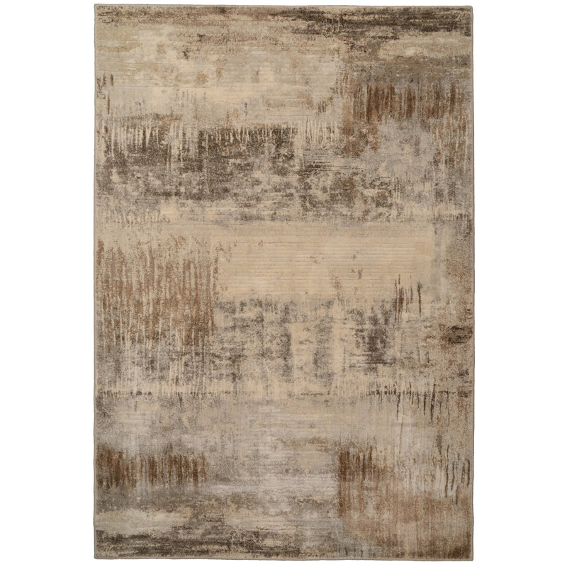 Darlenatta Abstract Indoor Rug, Rectangle 5'3" x 7'7"