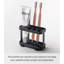 Porte-brosses à dents et dentifrice Tower Yamazaki Home, pour comptoir de salle de bain, acier, résistant à l'eau-1547400151