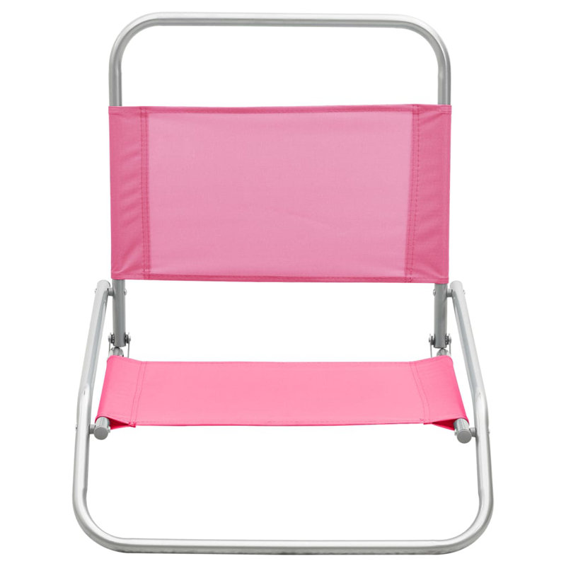 Huette Folding Beach Chair, Pink