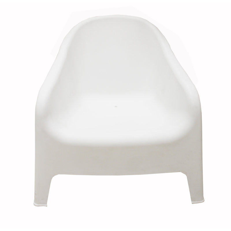 Chaise de patio Cissell, Blanc