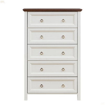 Grande commode en bois rustique avec tiroirs, commode de rangement pour la chambre à coucher, le salon et le couloir