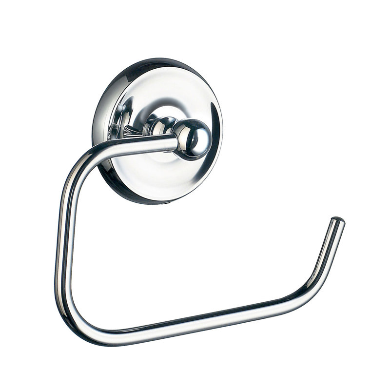 Wall Mounted Toilet Paper Holder, Polished Chrome