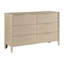 Commode de rangement moderne à 6 tiroirs