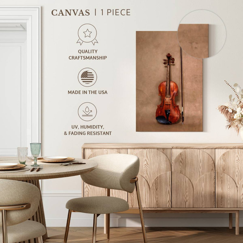 Classical Violin Set, 30" H x 20" W