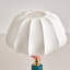 Colourful Ceramic Table Lamp with White Fabric Shade