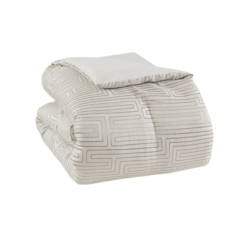 10 PCS Luxury Jacquard Comforter Set