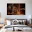 Whiskey Barrel Distributeur - 3 pièces de toile tendue multi-image-188450582