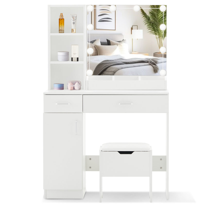 Dressing Table with Mirror