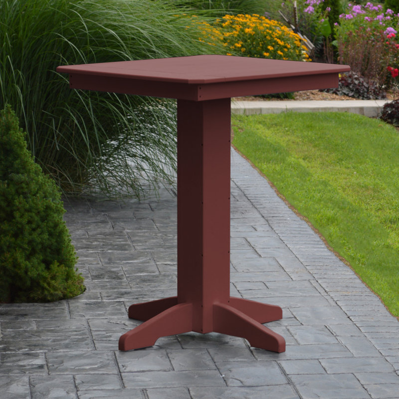 Ensemble repas 5 pièces Nettie, L 44 po x l 44 po, Bois de cerisier