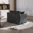 Oversized Upholstered Slipcovered Armchair Comfy Couch Sofa-968984726