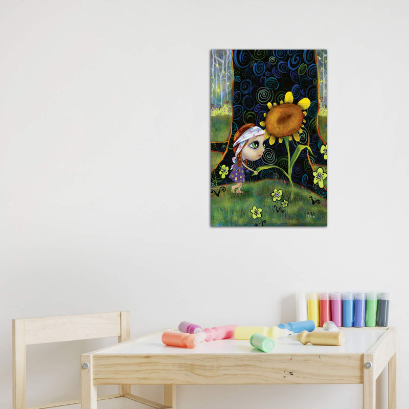 «Nice to rencontrez-vous» par Heather Renaux - impression d'art graphique, Toile tendue, Pas de tapis