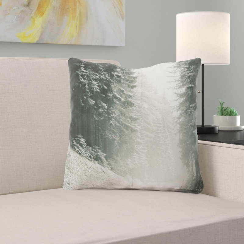 Coussin décoratif snowy