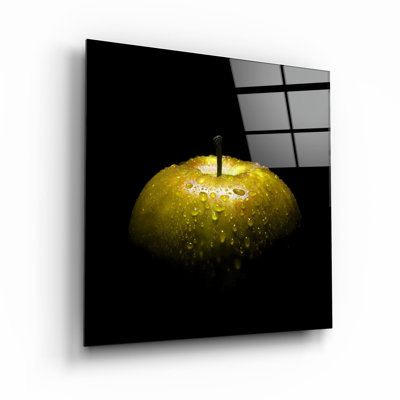 Superbe peinture décorative en verre trempé 23,6 po x 23,6 po | 100% verre trempé, épaisseur: 0,16 pouce | Impression UV pour des couleurs éclatantes | Art mural parfait pour la décoration de la maison ou du bureau, design moderne et élégant