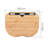 Bamboo Bed Table with Cushion Base Anti-Slip Plugs Laptop Tablet Folding Desk Sturdy Natural Bamboo Surface Bed Tray