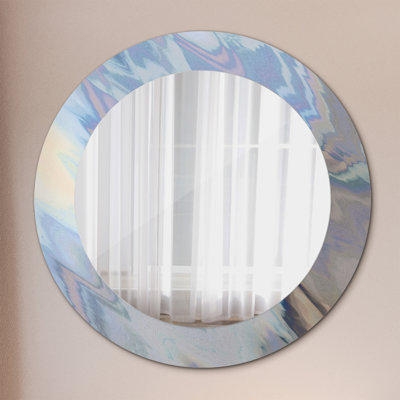 Huldar Glass Flat Wall Mirror