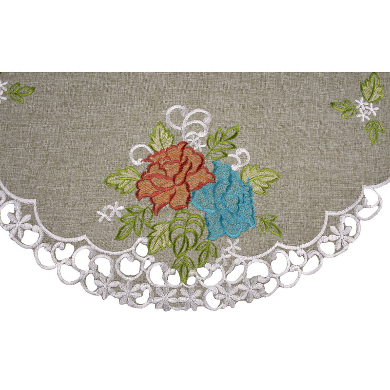 Napperon Dorsha Southwest Rose (chemin de 15 po), 23 po x 23 po