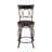 Rosalia Swivel Upholstered Counter Stool with Metal Frame-41724059