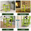 Table de bout toutes saisons Adirondack Tables de patio Tables de bout en plastique Vert citron-1660344228