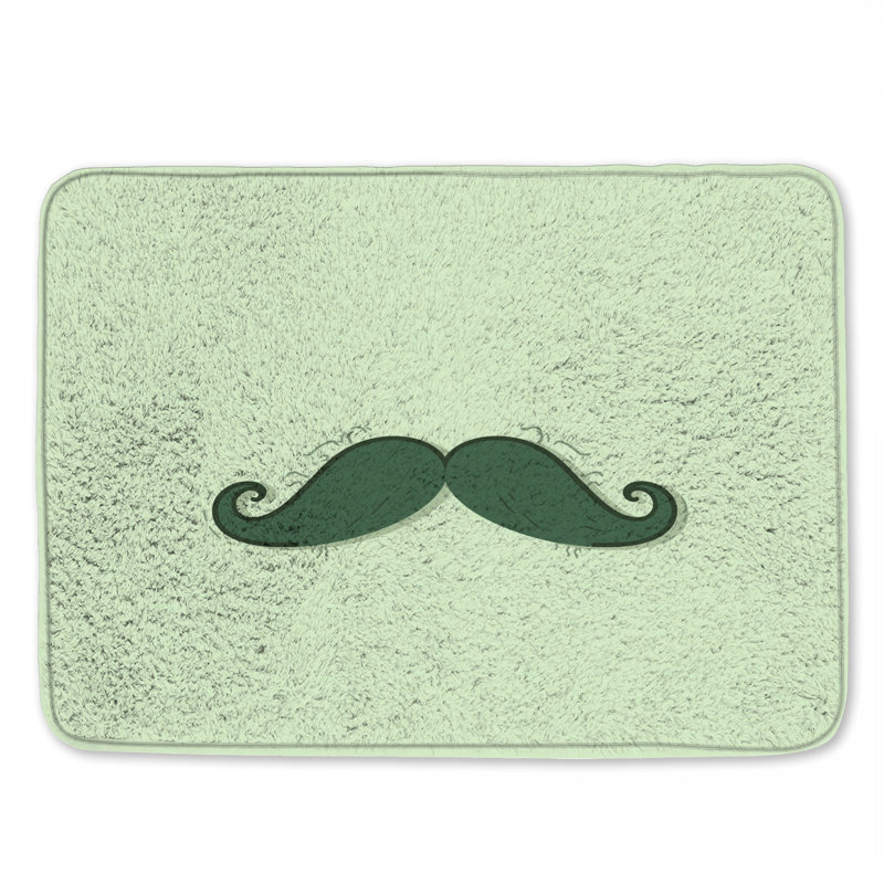 Tapis de bain Green, L 34 po x L 21 po
