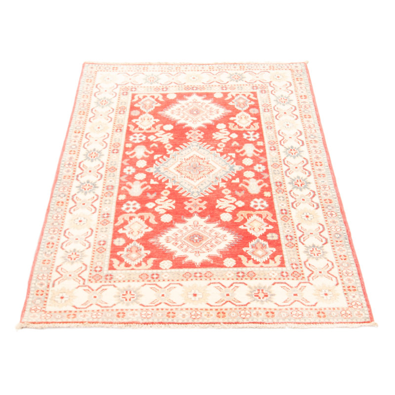 Tapis unique en laine noué à la main 3 pi 5 po x 4 pi 9 po nouvel âge Breylan