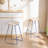Navarre Saddle Solid Wood Backless Counter Stool-1321448826-1321448821