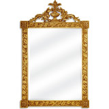 The Pointe Brion Flat Beveled Wall Mirror