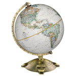 Metal Base/ Cardboard Globe Ball Tabletop Globe