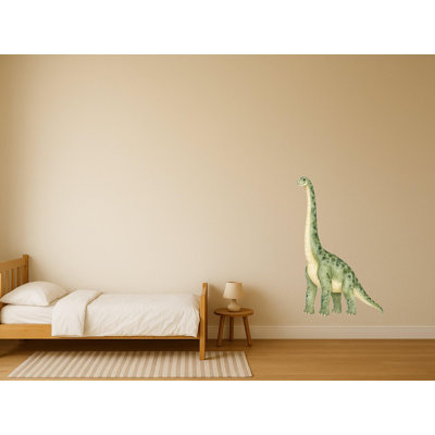 Large Brachiosaurus Wall Decal, Big Peel and Stick Nursery Wall Sticker, Satin Finish Removable Kids Room Wall Art, 20"W x 20"H (50 x 50 cm)