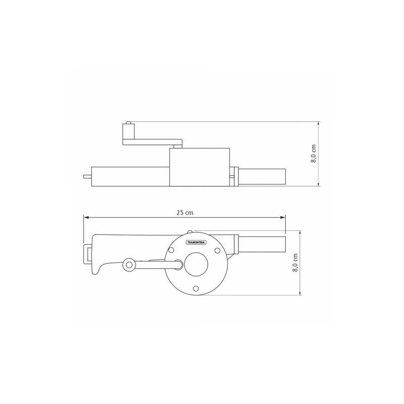 Tramontina BBQ Churrasco Charcoal Blower