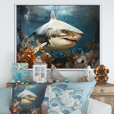 " Minimalism Shark Hunting "