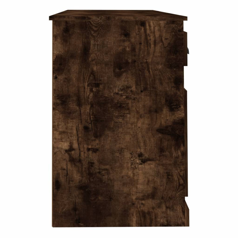 Eatontown Computer Desk, Smoked Oak
