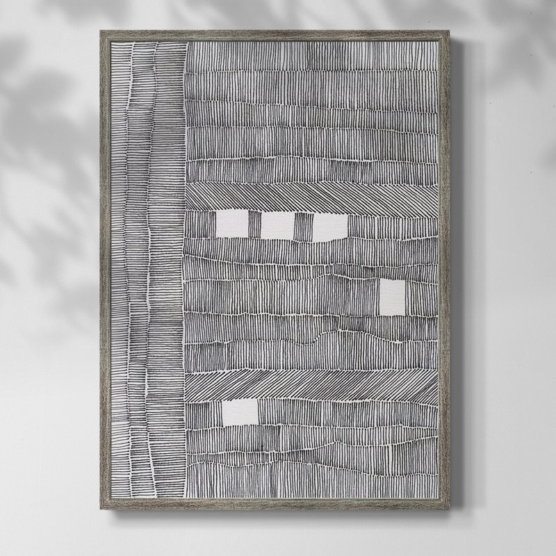 Tedious I Framed Print - Solid Wood, 30" H x 24" W