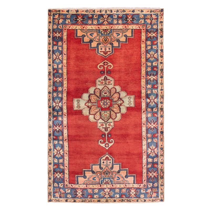 Tapis rouge Anatolian Vintage 4 pi 0 po x 7 pi 0 po