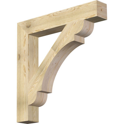 BKTOLY05 H 6'' W x 40'' D Wood Bracket / Corbel