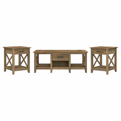 Ensemble de tables basses 3 pièces Huckins