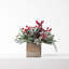Arrangement floral de roses en pot