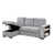 Polyester gris clair est en rupture de stock