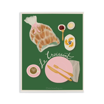 Plaque murale Le Croissant, par Leslie Hermosa