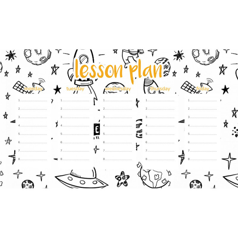 Magnetic Lesson Plan Journey to Space