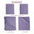 Lux Decor 4-Piece Ultra Soft Microfiber Sheet Set Deep Pocket Fitted Sheet, Wrinkle-Resistant & Easy Care Bedding-960111319-960111333