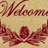Liem Cranberry Pinecone Welcome Doormat