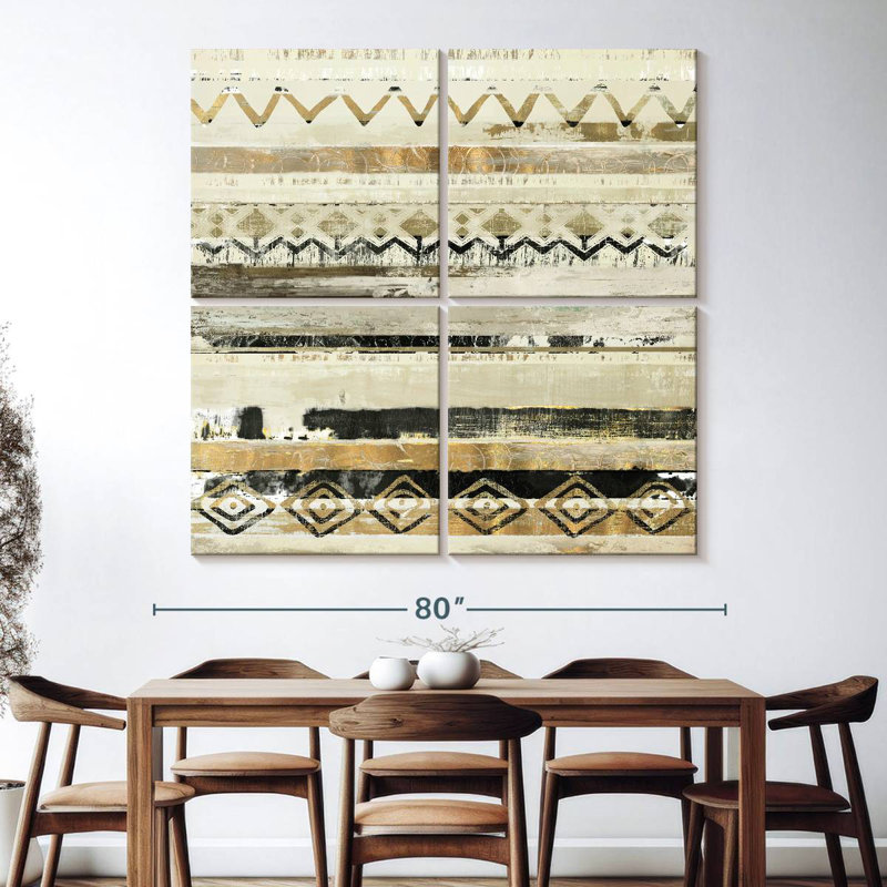 Kerner African Patchwork, 74" H x 74" W