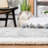 Loosestrife Hand Tufted Wool And Cotton With Latex Geometric Rug-625009395