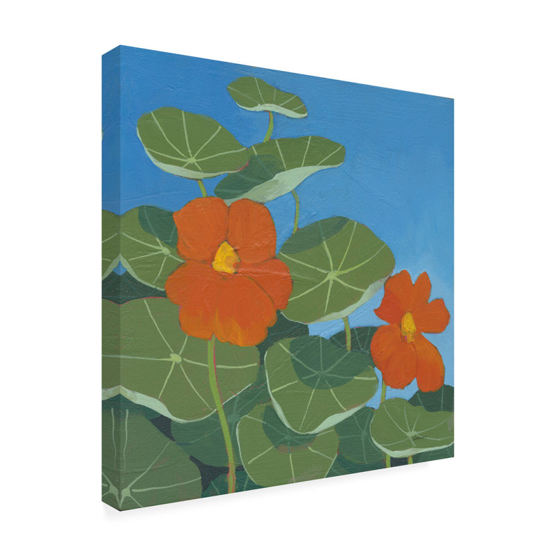 «Happy Day II» par Kathrine Lovell, impression sur toile tendue, H 24 po x l 24 po x P 2 po