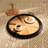 Handmade Wooden Round Tray/Décor & Serving Tray/Platter - 23.5"