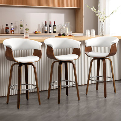 Draymond Swivel Upholstered Counter & Bar Stool