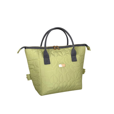 Oxford Quilted Convertible Lunch Bag Mallow