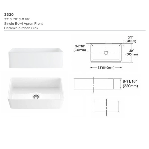 Dimensions du produit