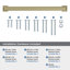 Poignée électroménager champagne doré 12 po (305 mm) Appoint-92144812-121723931